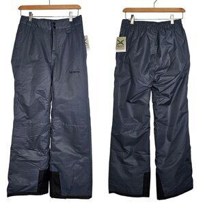 Arctix Youth Outerwear Ski Snow‎ Pants ThermaTech Insulation Steel Black XL NWT